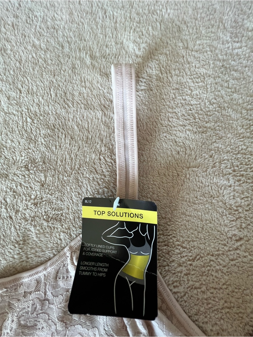 NWT Bali Lace Cami Shapewear in Nude - Picture 5 of 7